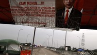 Warga meminta Presiden Jokowi untuk membantu penyelesaikan sengketa lahan ini.