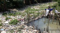 Sampah merata dan memanjang seitar 200 meter. Fenomena ini terjadi sejak 4 bulan yang lalu.