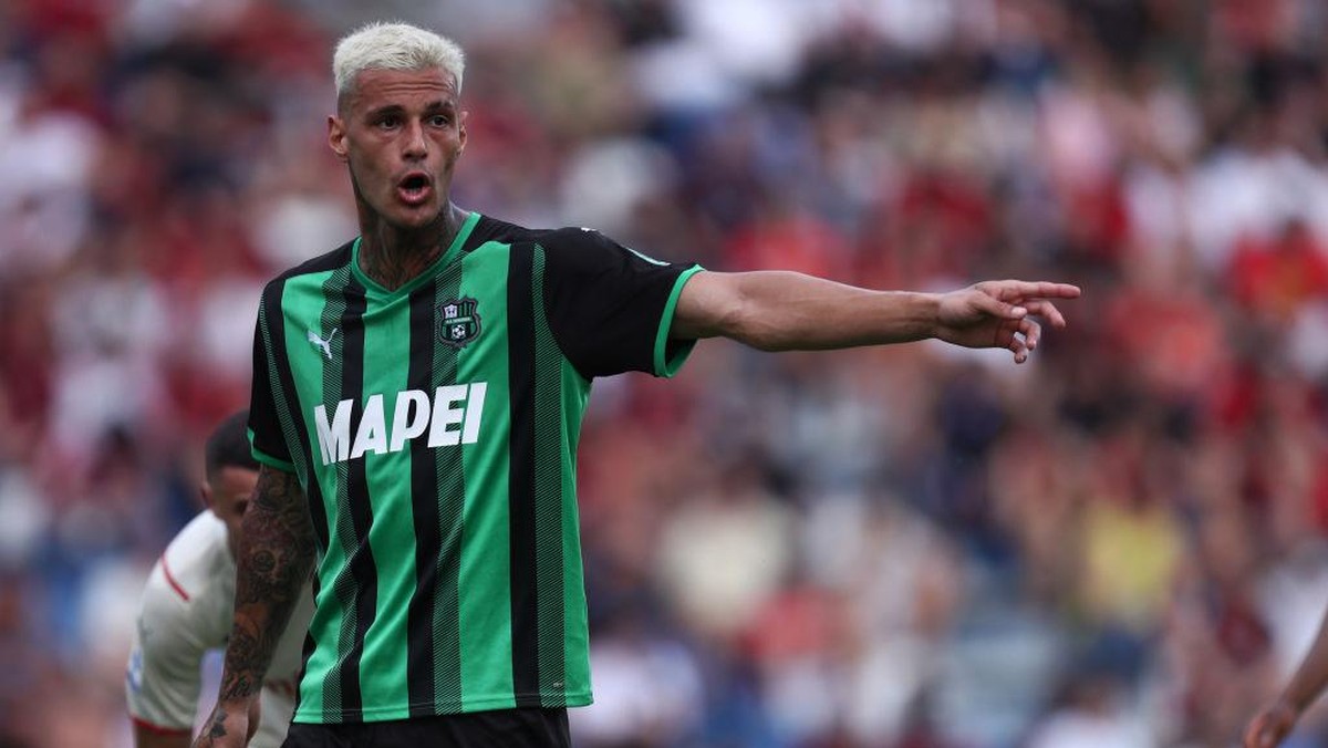 Gianluca Scamacca gabung West Ham United, bukan PSG (LightRocket via Getty Images/Marco Canoniero)