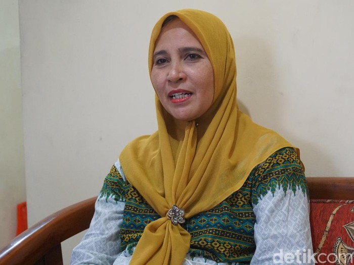 Ibu Sertu Bayu Sri Rejeki ditemui di rumahnya di Jetis Mojokerto