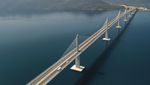 Megahnya Jembatan Buatan China di Kroasia, Dirayakan Pakai Kembang Api