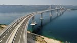 Megahnya Jembatan Buatan China di Kroasia, Dirayakan Pakai Kembang Api