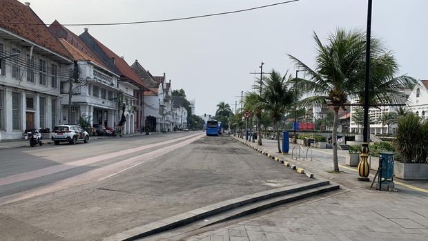 Jl Kali Besar Barat, Kawasan Kota Tua Jakarta.