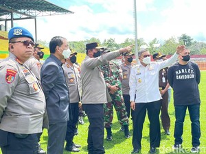 Pengawalan Maksimal 1.000 Personel Gabungan saat PSM Makassar Vs Bali United