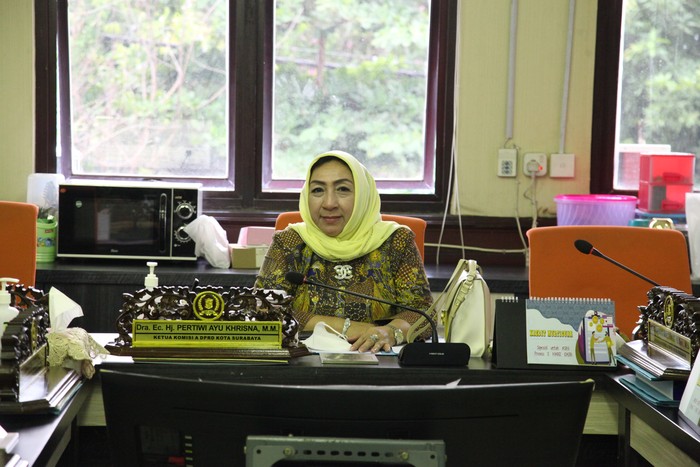Ketua Komisi A DPRD Kota Surabaya Pertiwi Ayu Krishna
