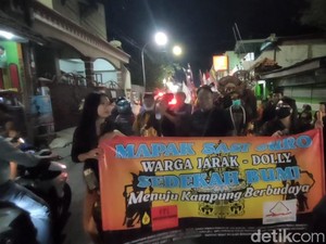 Warga Jarak-Dolly Kirab Budaya dan Sedekah Bumi Sambut 1 Suro