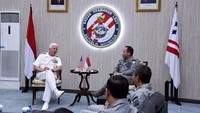 Acara diakhiri dengan penyampaian testimoni Vice Admiral Thomas terkait IMIC. Disampaikannya bahwa IMIC telah beroperasi dengan baik, dan dapat memaksimalkan teknologi untuk mengolah berbagai macam data maritim.