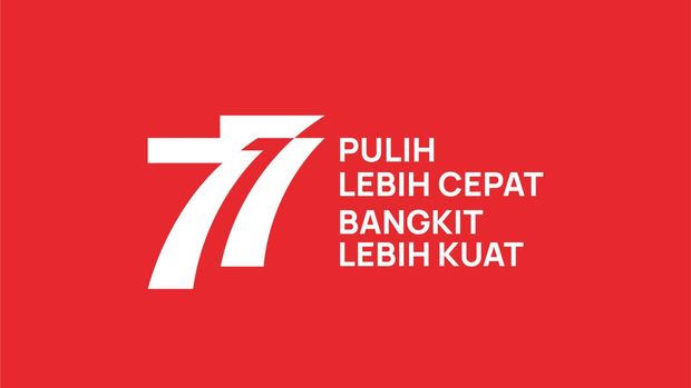 Logo HUT Kemerdekaan RI ke-77