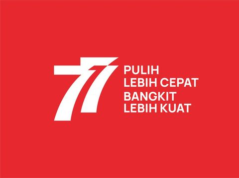 Logo HUT Kemerdekaan RI ke-77