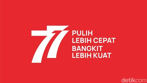 Logo HUT ke-77 Kemerdekaan RI