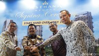 Manajemen baru SKB juga resmi telah menunjuk PT Waskita Karya (persero) Tbk. (WSKT) sebagai Kontraktor Utama yang bertanggung jawab terhadap program P3K apartemen tersebut.