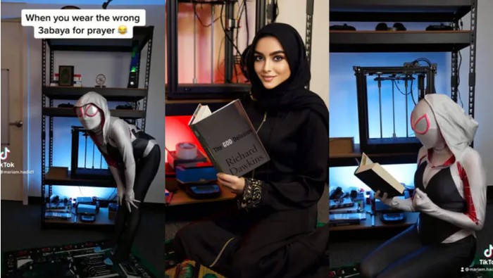 Mariam Hadid, TikTokers dikecam netizen di media sosial.