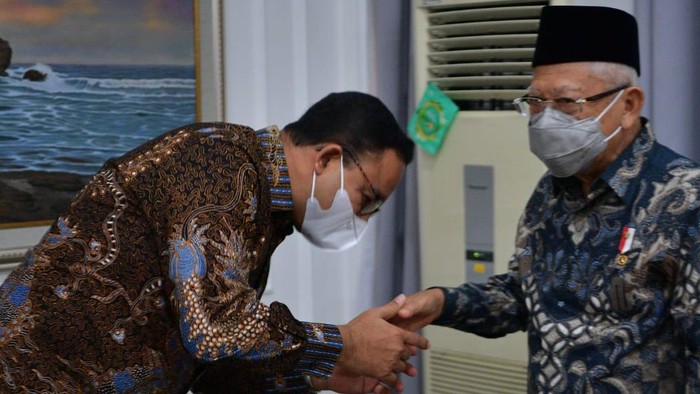 Maruf Amin dan Anies Baswedan