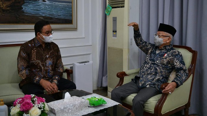 Maruf Amin dan Anies Baswedan