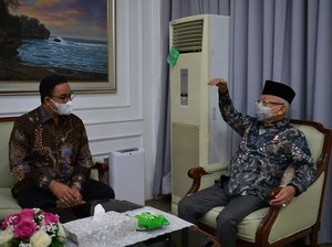 Maruf Amin Bakal Hadiri Pesta Nikah Putri Anies Besok Malam