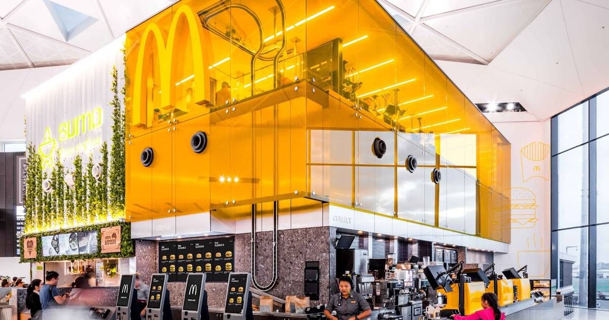 McDonald's Australia Keren Ada Conveyer Belt Canggih