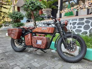Menikmati Kesan Klasik dari Moge Listrik Buatan Kepala SMKN 5 Malang