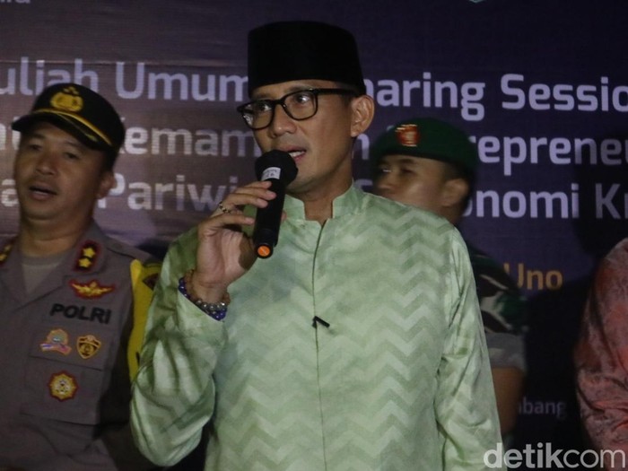 Menparekraf, Sandiaga Salahuddin Uno, di Jepara, Rabu (27/7/2022).