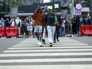 Upaya Polisi Cegah Kemacetan Saat Citayam Fashion Week Jadi Sorotan