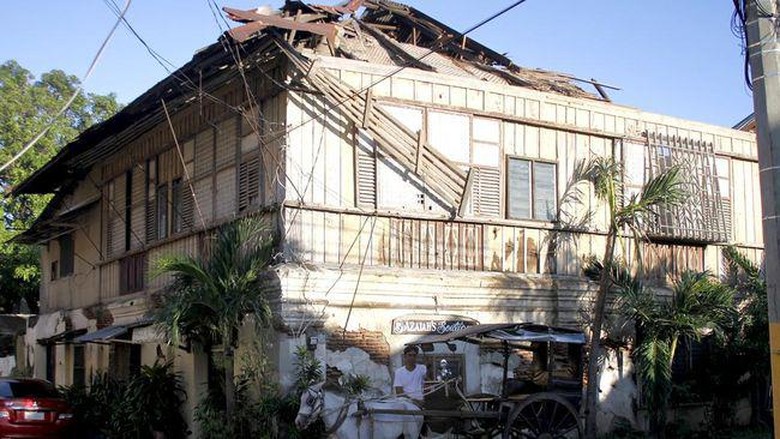 Situs UNESCO di Kota Vigan, Filipina hancur karena gempa