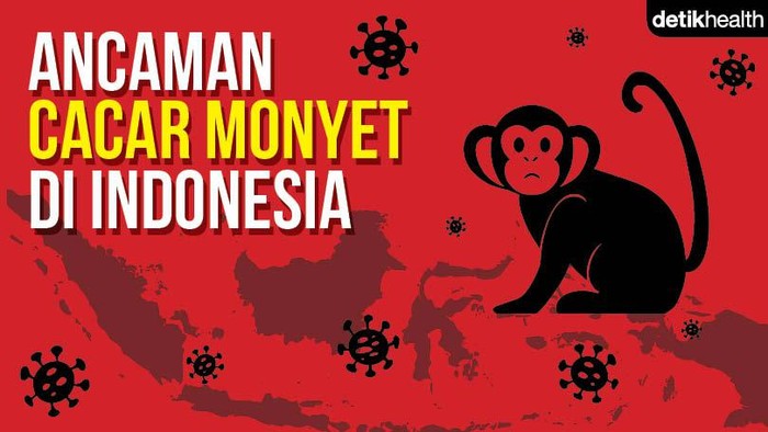 Sudah ada cacar monyet atau monkeypox di Indonesia?