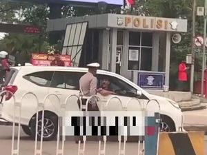 Viral Pemobil Cekcok dengan Polantas di Palembang