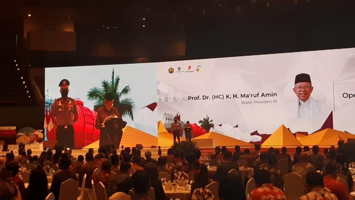 Wakil Presiden Maruf Amin Dalam Acara Kapnas II 2022