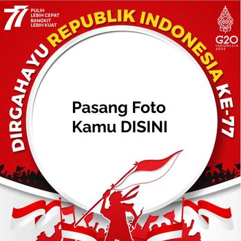 Twibbon HUT RI ke-77 dapat digunakan saat peringatan Kemerdekaan Indonesia. Sebagaimana kita ketahui, HUT Indonesia dirayakan setiap tanggal 17 Agustus.