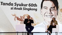 Chairul Tanjung (CT) juga memberikan saran untuk anak-anak muda.