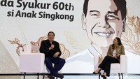 Chairul Tanjung juga menjawab pertanyaan-pertanyaan para tamu.