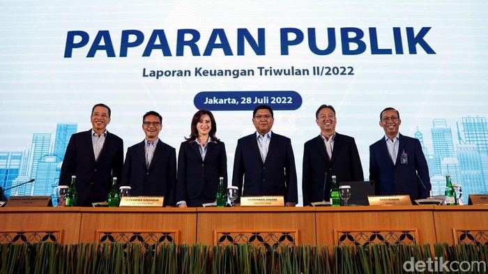PT Bank Mandiri (Persero) Tbk mencatat laba bersih Rp 20,2 triliun pada semester I-2022. Laba tersebut naik 61,7% dibandingkan periode yang sama tahun lalu (year on year/yoy).