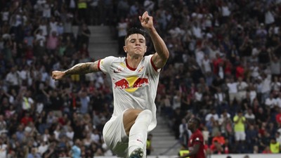 Aksi Benjamin Sesko, Incaran MU yang Beri Liverpool Kekalahan Pramusim