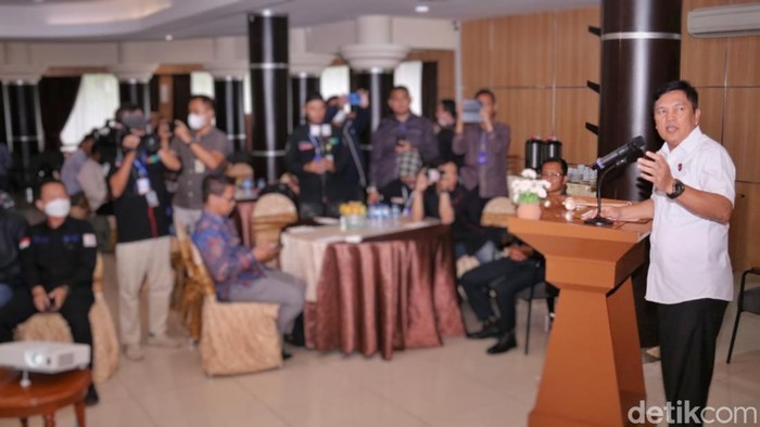 Direktur Intelkam Polda Sumsel Kombes Iskandar F Sutisna (Prima Syahbana/detikSumut)