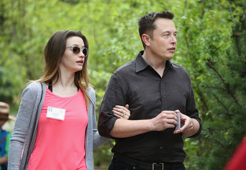 Elon Musk Talulah Riley