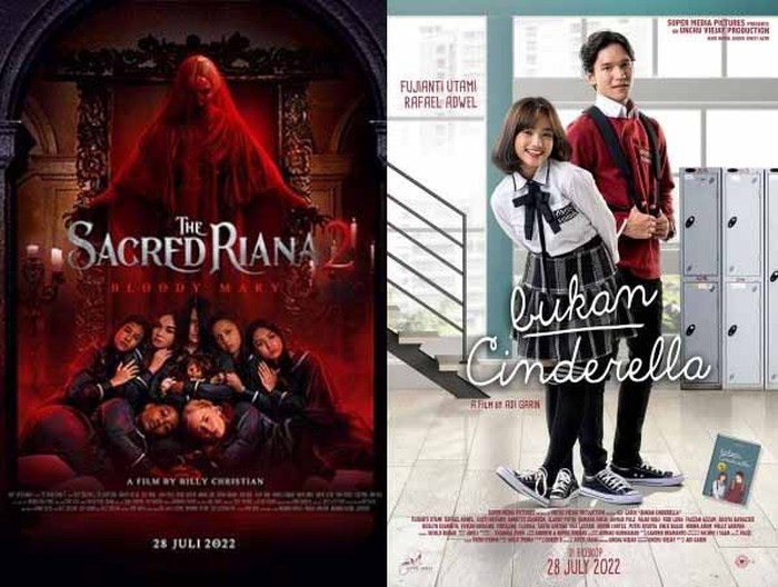 Film The Sacred Riana dan Bukan Cinderella. Film The Sacred Riana dan Bukan Cinderella.
