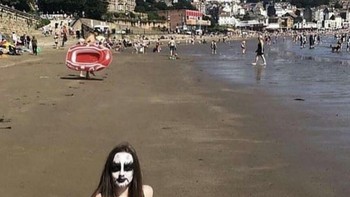 Edisi Halloween. Foto: Instagram/Meta Visions