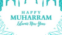 Poster dengan ucapan Selamat Tahun Baru Hijriyah 1444 H ini juga cocok dibagikan ke kerabat atau dibagikan lewat media sosial. Foto: Getty Images/iStockphoto/hendri maulana
