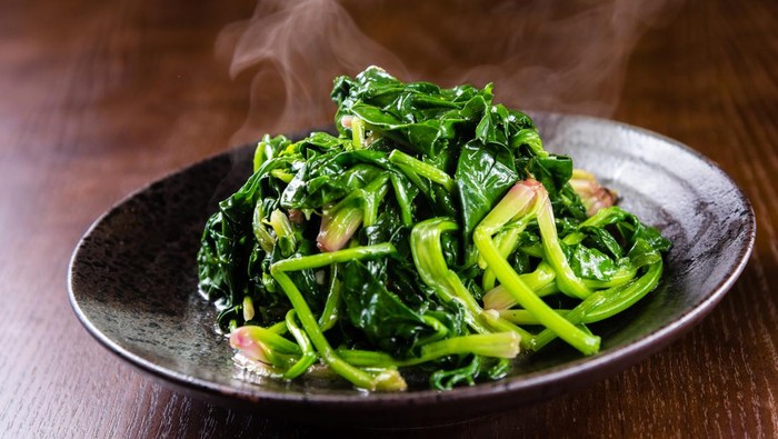 Fried Spinach