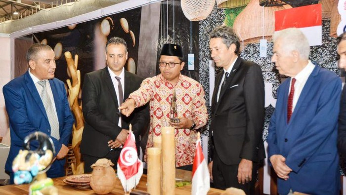 Indonesia Jadi Tamu Kehormatan Pameran Ekonomi Kreatif di Tunisia.