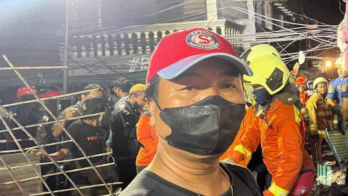 Ketua RW 06 Johar Baru Syafrudin