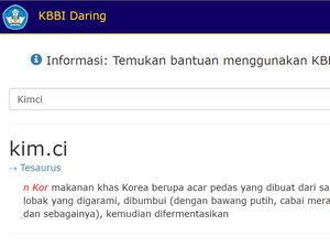 7 Kosakata Bahasa Korea yang Masuk KBBI, Ada Kimci Hingga Oppa