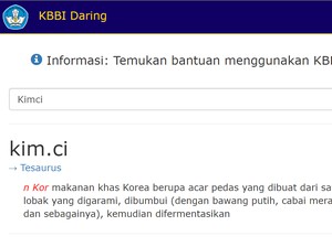 7 Kosakata Bahasa Korea yang Masuk KBBI, Ada Kimci Hingga Oppa