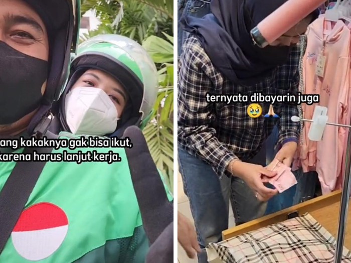 Kisah haru viral anak ojol diberikan hadiah kado dan kue dari pelanggan. Kisah haru viral anak ojol diberikan hadiah kado dan kue dari pelanggan.
Dok. TikTok @paklekjol.