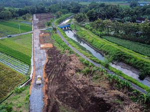 Begini Gambaran Proyek Tol Yogya-Bawen yang Membelah Persawahan
