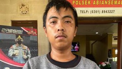 Mahasiswa Denpasar spesialis pencurian tabung gas bernama I Gede Wisnu Artika.