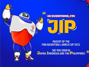 JIP: Maskot FIBA World Cup 2023 dari Robot