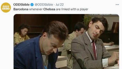 Meme Lucu Chelsea Kena Tikung Barcelona di Bursa Transfer