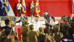 Senyum Lebar Kim Jong Un Saat Peringatan 69 Tahun Perang Korea