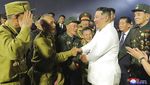 Senyum Lebar Kim Jong Un Saat Peringatan 69 Tahun Perang Korea