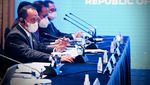 Momen Jokowi Bertemu Bos-bos Besar Korea